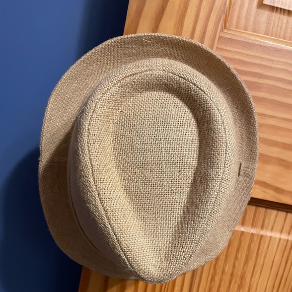 Volcom Fedora style Beige Textured Hat - NWT - Picture 4 of 4